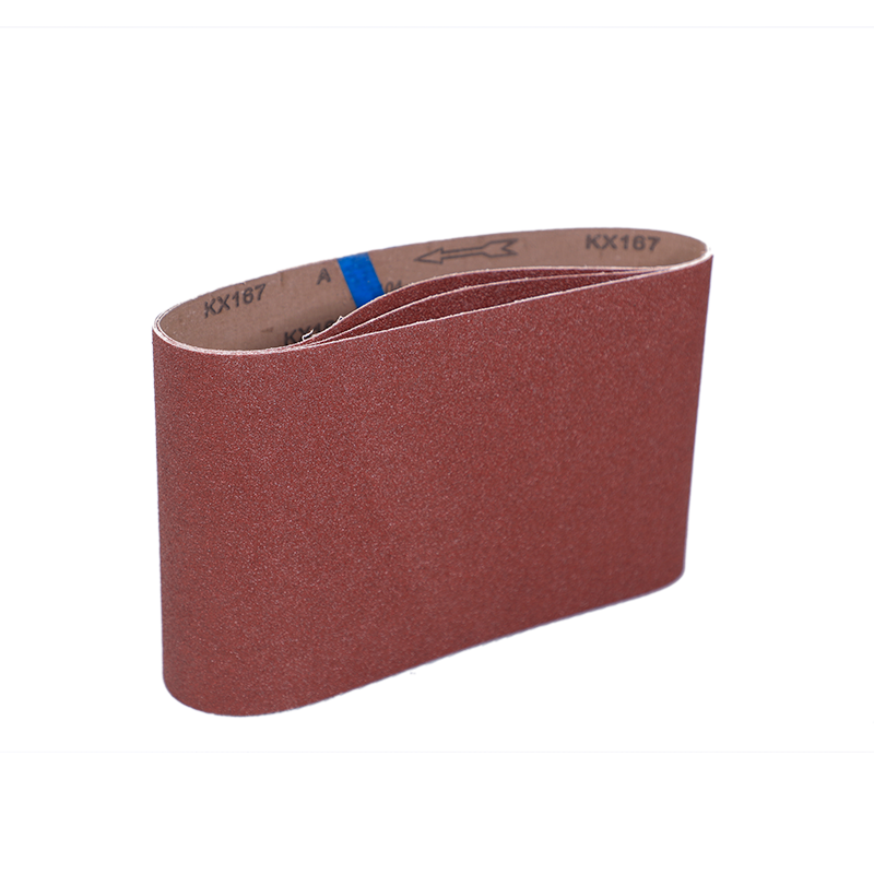 610 Red Brown Fused Aluminum Oxide Abrasive Belt